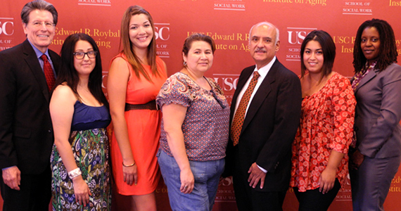 USC MSW students at Roybal Foundation event