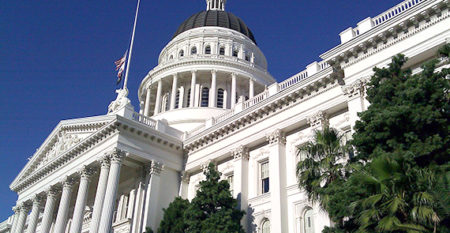 State capitol building in Sacramento, California