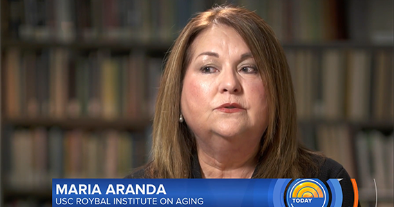 Maria Aranda speaks on NBC's The Today Show