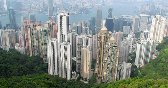 Hong Kong skyscrapers