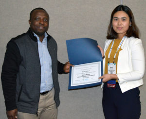 Kexin Yu receives APHA award
